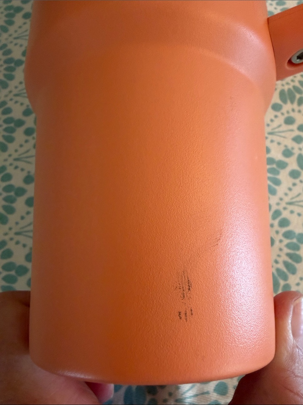 40 oz Stanley Turquoise and 30 oz Coral Insulated Travel Mugs with Handles - Picture 10 of 13